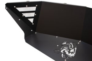 Jeep Wrangler Unlimited Fender Liner - Rear - Fishbone Offroad - Fishbone Offroad Aluminum - Black - `18-`27